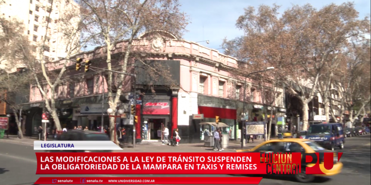 Suspenden obligatoriedad de mampara de taxis y remises