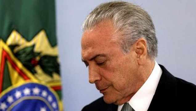 imagen Una ajustada votación evitó la destitución de Temer