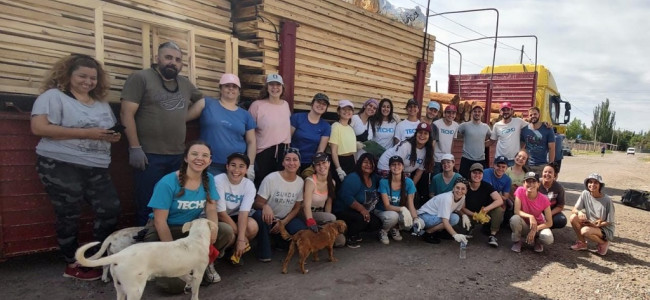 La organización Techo inició una campaña para abrir una sede en Mendoza