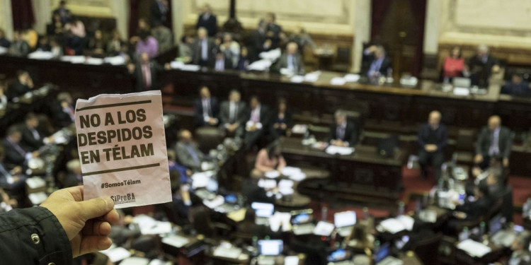 Diputados de la oposición reclaman una solución para Télam