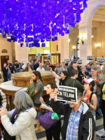 Trabajadores de Télam tomaron el Centro Cultural Kirchner