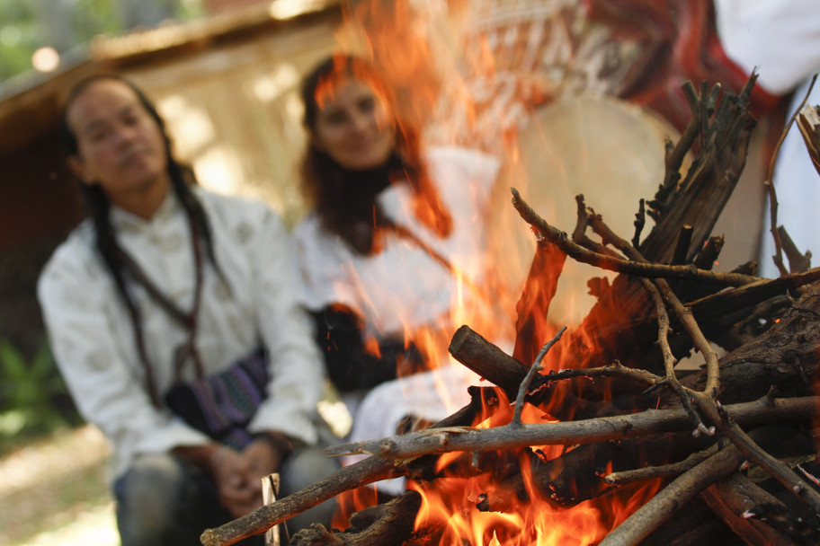 imagen "El Temazcal es una antena conectada al cosmos"