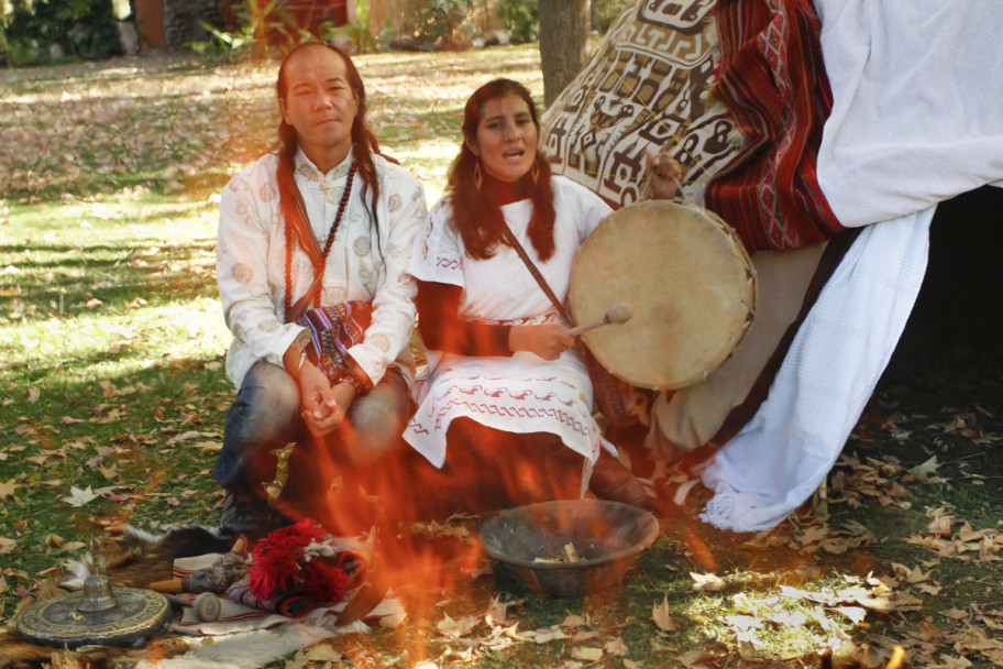 imagen "El Temazcal es una antena conectada al cosmos"