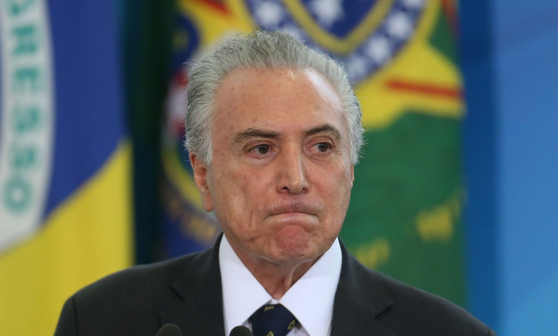 Escándalo en Brasil: el presidente Temer, acusado de avalar sobornos