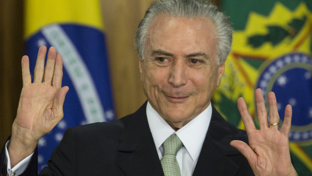 imagen Piden investigar a Temer como jefe de una asociación ilícita