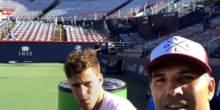 Leonardo Olguín, el mendocino detrás del éxito de Diego Schwartzman