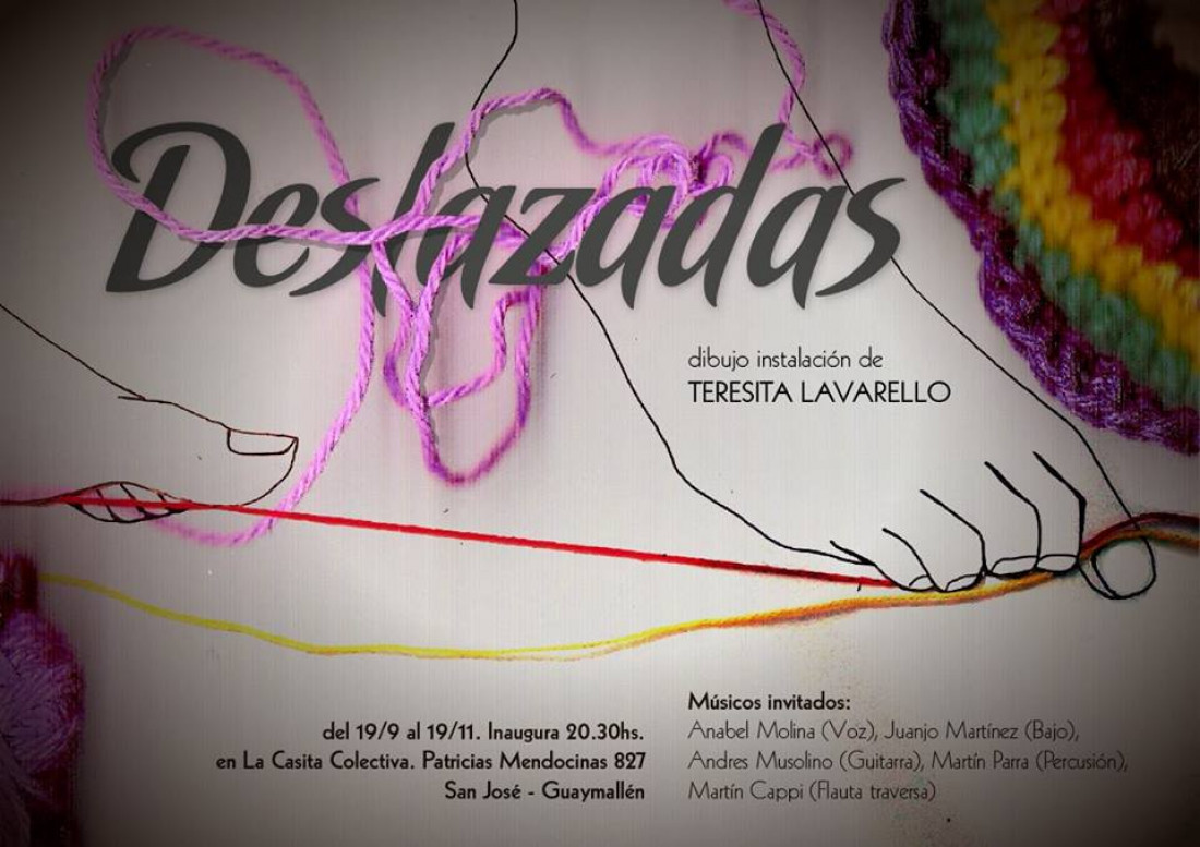 "Deslazadas", con Teresita Lavarello en La Casita Colectiva