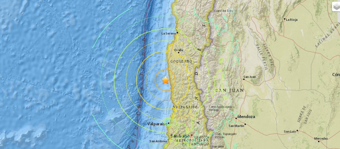 Terremoto en Chile se sintió en Mendoza