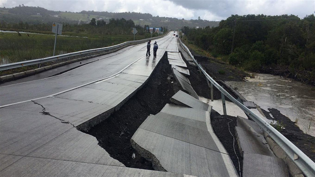 Chile amanece con daños pero sin muertes