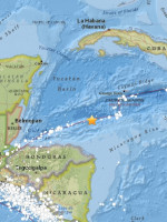 Un sismo de magnitud 7,6 sacudió las costas del Caribe y hubo alerta de tsunami