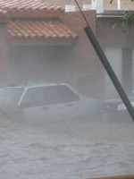 La tormenta arrasó en Lavalle y el Gran Mendoza