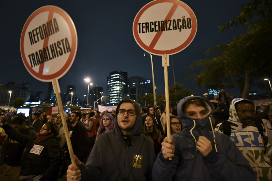 El 81 % de los brasileños desaprueba la reforma laboral