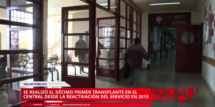 El Hospital Central realizó un trasplante renal