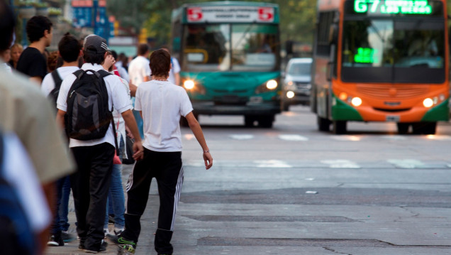 imagen Sorpresivo paro de colectivos