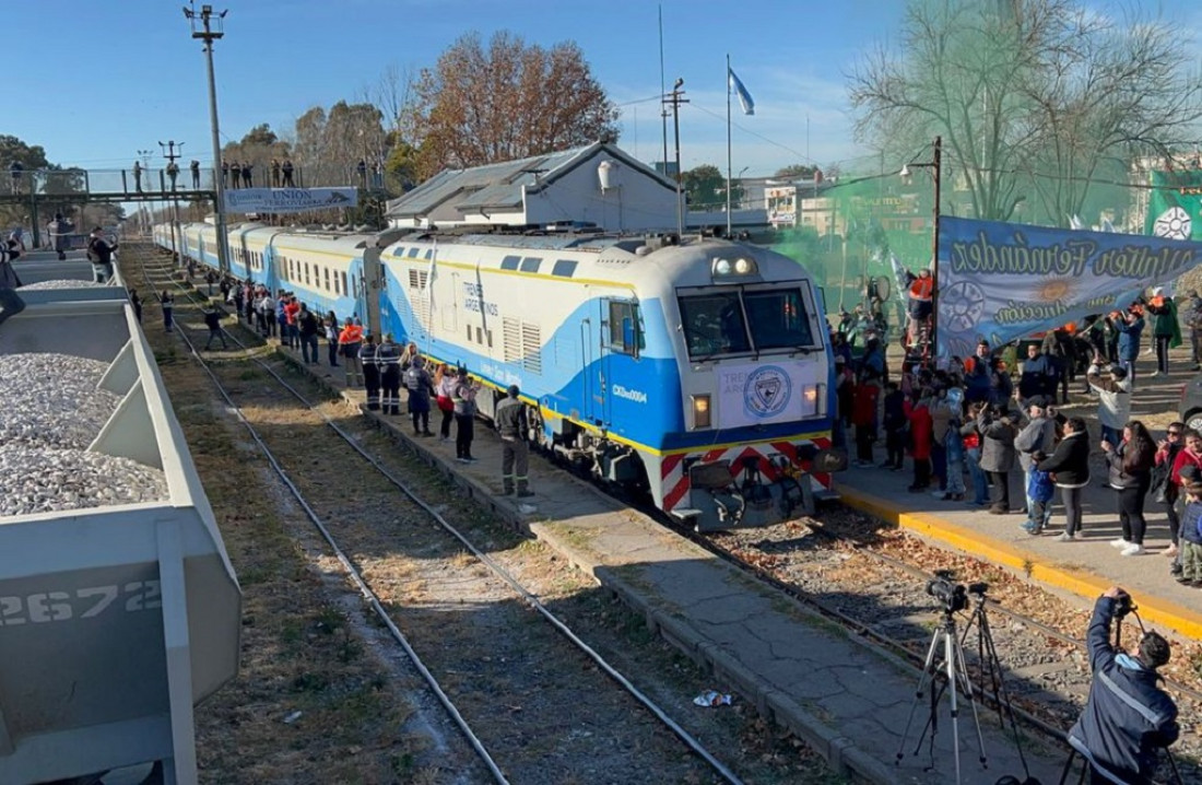 El tren de pasajeros retornó a Mendoza 