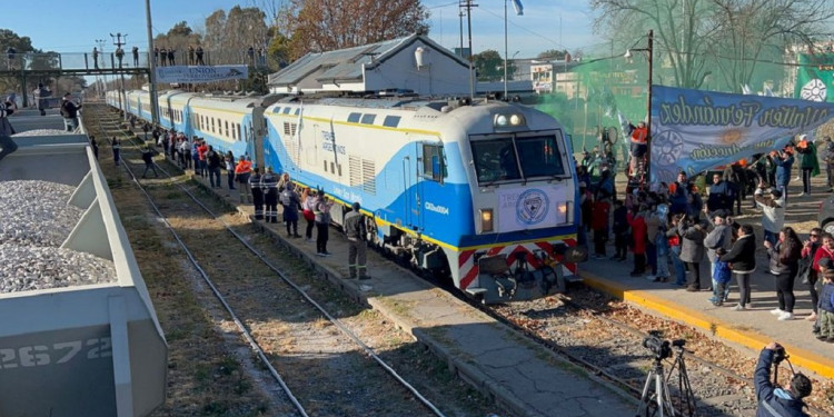 El tren de pasajeros retornó a Mendoza 