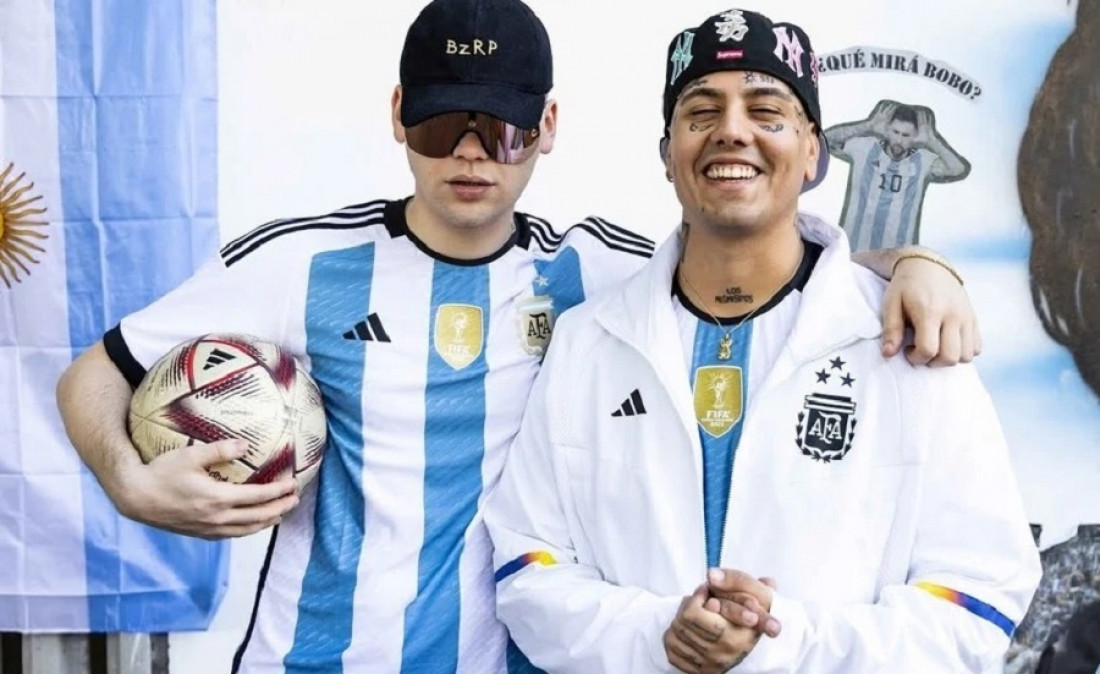 Duki y Bizarrap estrenaron un nuevo tema dedicado a la Selección Argentina: "3 estrellas en el conjunto"