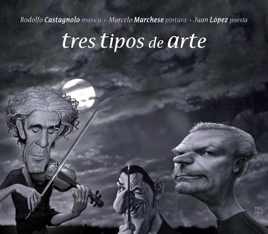 Castagnolo, López y Marchese juntos en el teatro Las Sillas