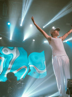 Trueno en Mendoza: el exponente del rap hizo vibrar al Bustelo