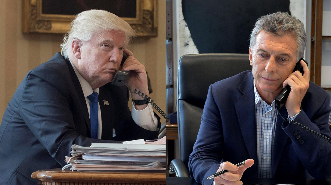 Macri habló con Trump