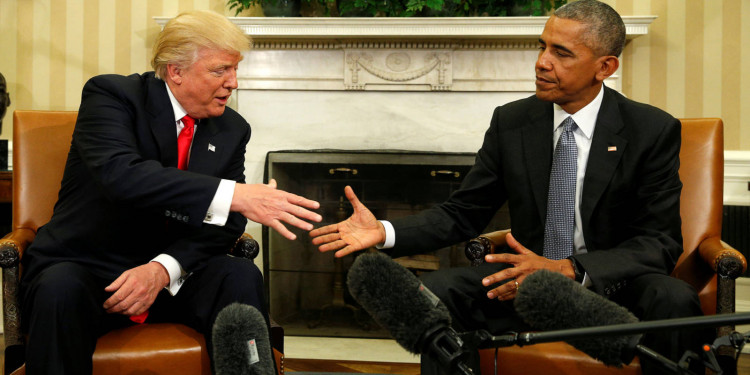 La carta de Obama a Trump: "Depende de nosotros el orden internacional"