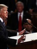 Diez frases destacadas del primer discurso de Trump ante el Congreso