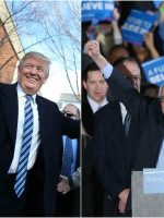 Trump y Sanders se quedaron con la primaria de New Hampshire