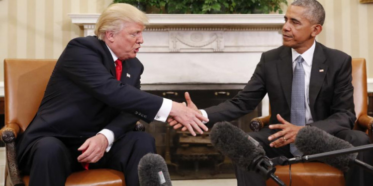 Obama recibió a Trump en la Casa Blanca