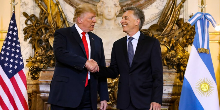 Macri agradeció a Trump por su apoyo en momentos difíciles