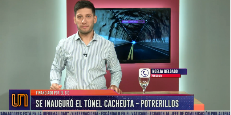 Se inauguró el Túnel de Cacheuta