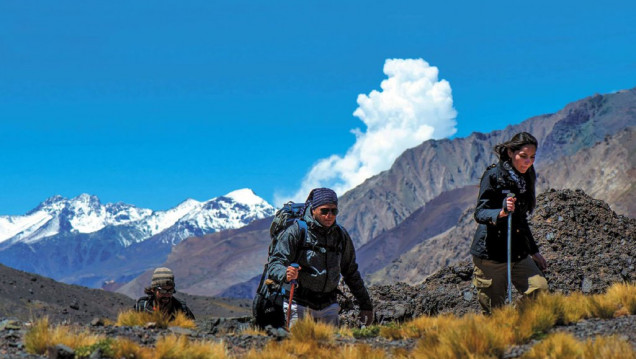 imagen Dos turistas murieron escalando un cerro de Tunuyán