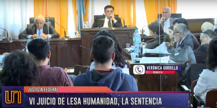 Se conocerá la sentencia del VI juicio por delitos de lesa humanidad