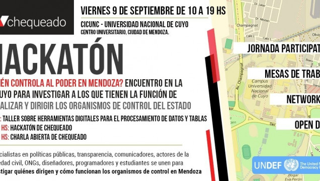 imagen Hackatón: quién controla al poder en Mendoza