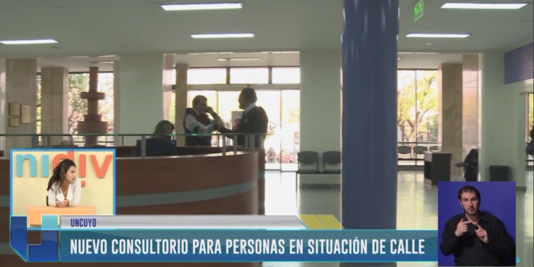 La UNCUYO inauguró un nuevo consultorio para personas en situación de calle