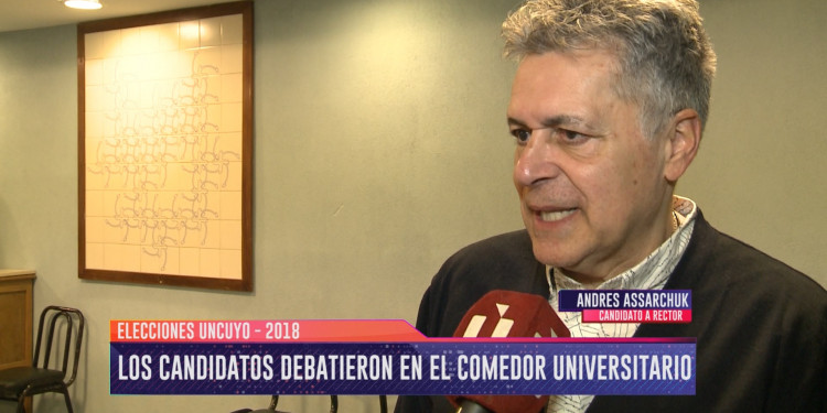 Debate electoral en la UNCUYO: Andrés Asarchuk