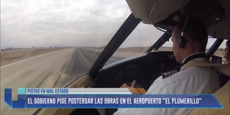 Piden postergar obras en el aeropuerto El Plumerillo