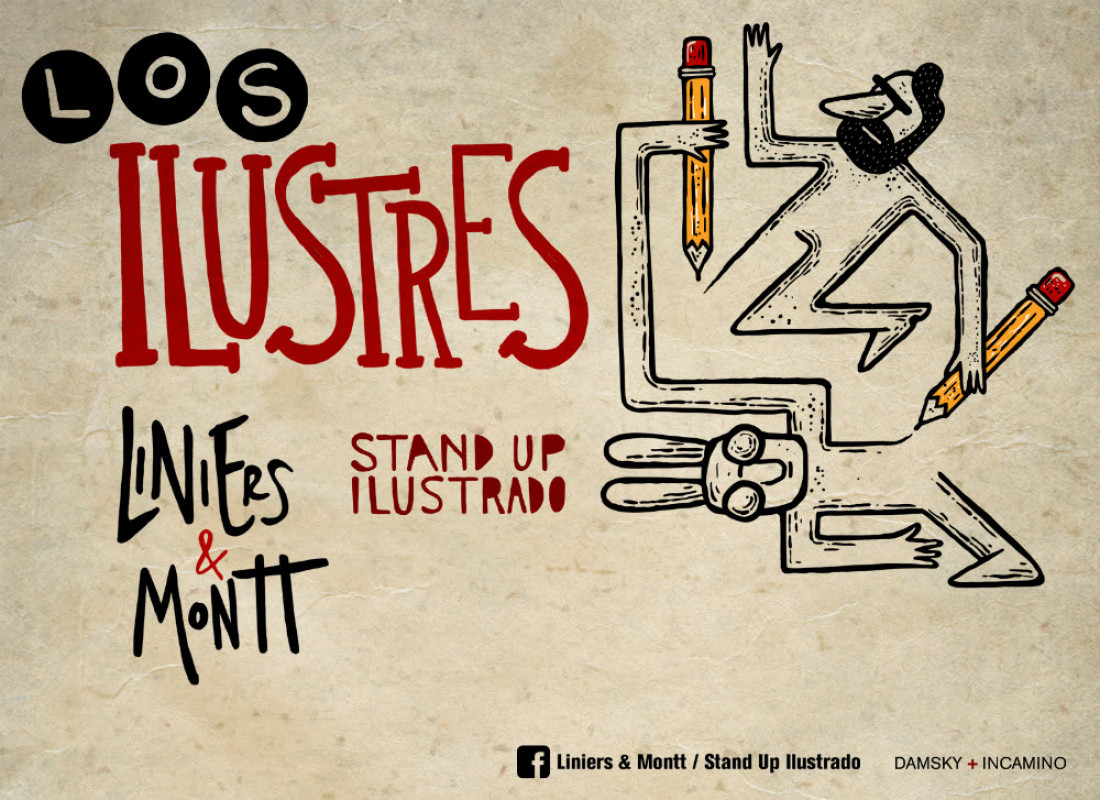 LLEGA A MENDOZA EL STAND UP ILUSTRADO