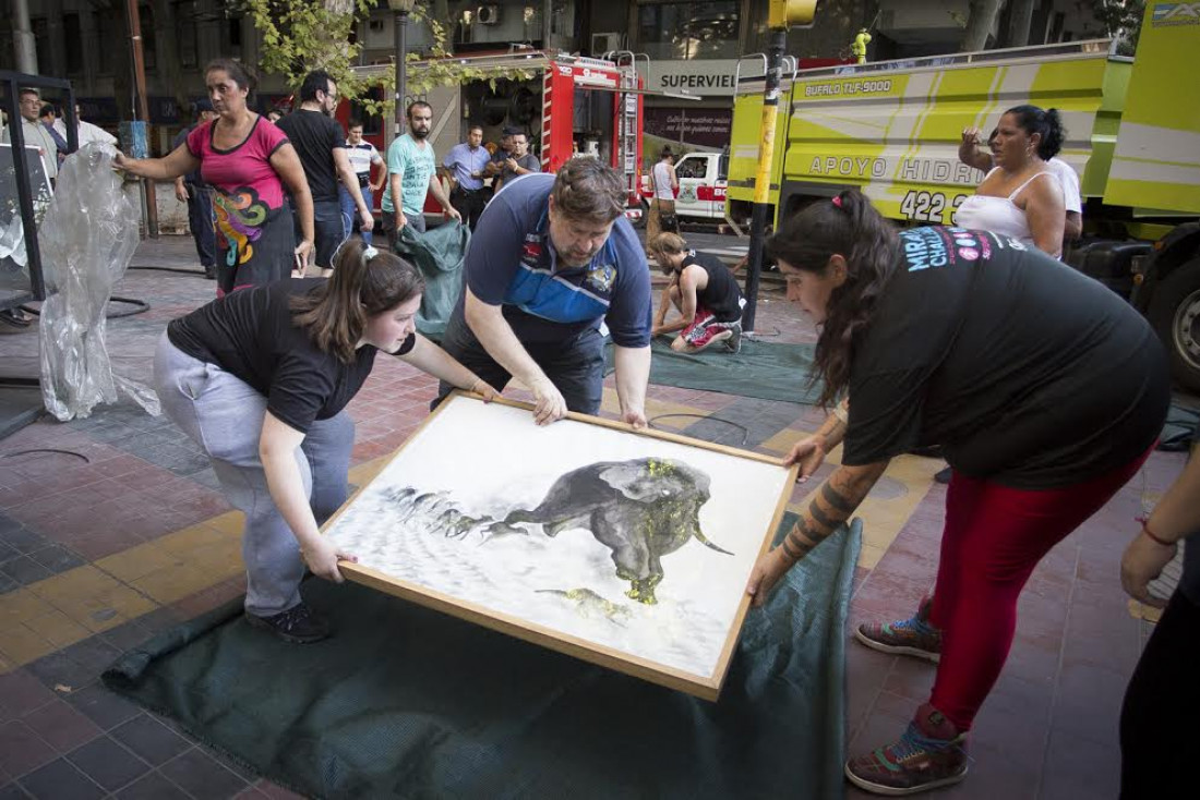 Usaron fuego en el arreglo de la cúpula del ECA