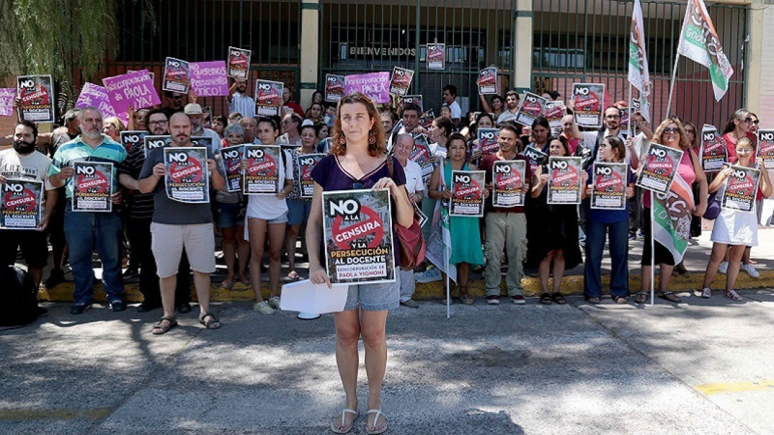 La Corte local falló a favor de la docente echada por criticar el operativo Aprender