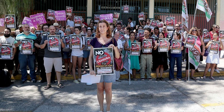 La Corte local falló a favor de la docente echada por criticar el operativo Aprender