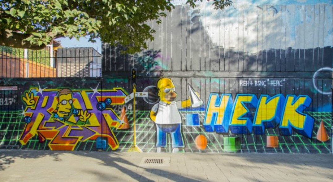 imagen Un barrio simpsoniano en el corazón de México