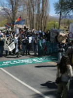 Continúa la resistencia de los vecinos de Uspallata