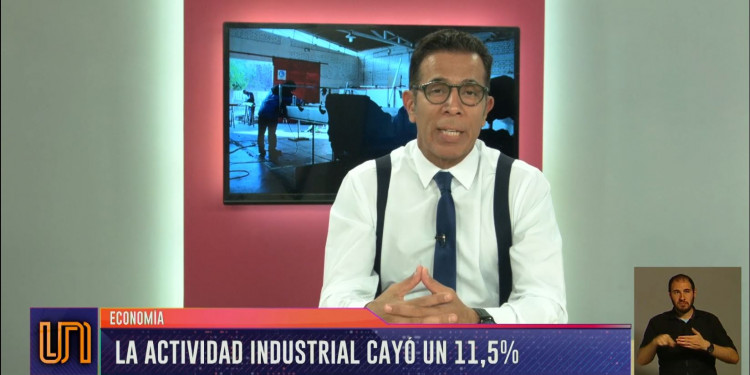 La actividad industrial cayó el 11,5 % en septiembre