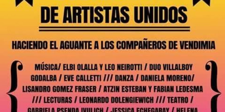 Varieté de Artistas Unidos: solidaridad y apoyo al arte en Mendoza