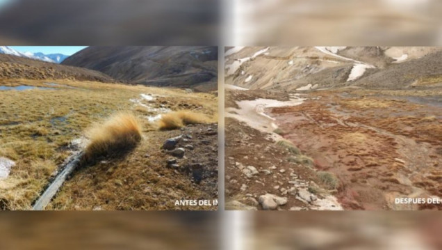 imagen Veladero: ONU reconoce contaminación
