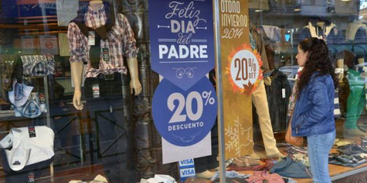 Subieron 3,1% las ventas por el Día del Padre