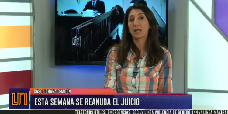 Se reanuda el juicio por el homicidio de Johana Chacón