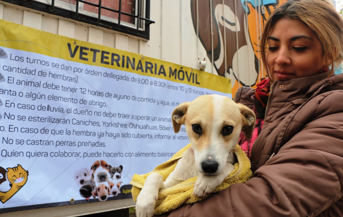 Este es el cronograma de agosto de la Veterinaria Móvil de Luján