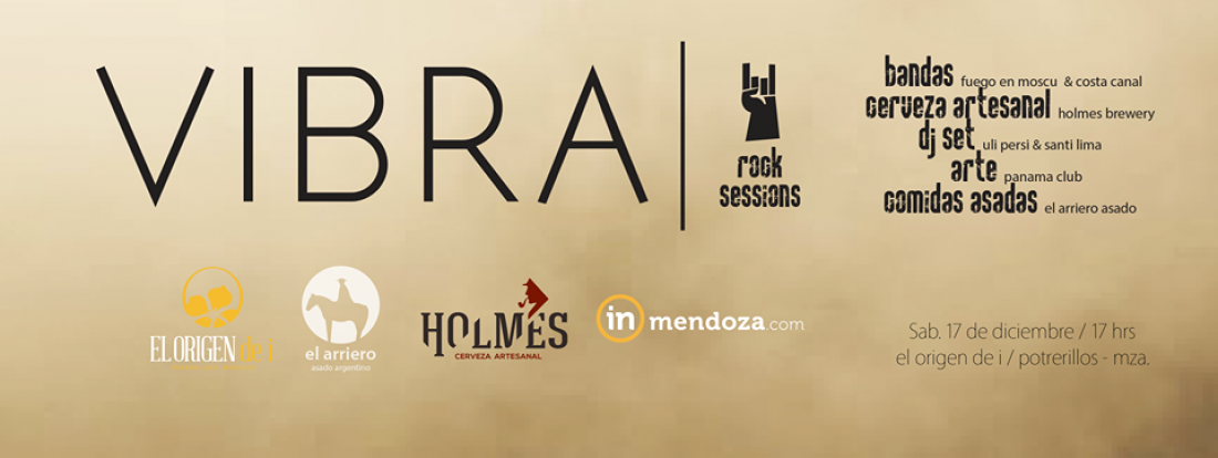 Vibra Rock Sessions en Potrerillos