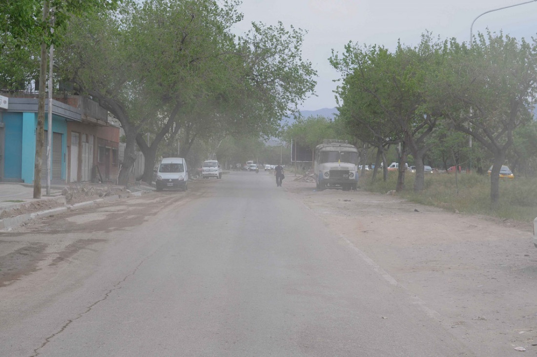 Suspendieron las clases en el Valle de Uco por viento zonda